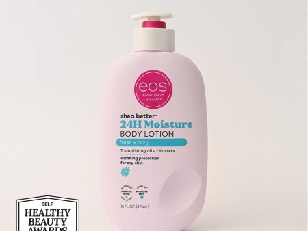 Eos Shea Butter 24 H Moisture Body Lotion (Fresh & Cozy Body Lotion) Online now