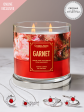 Garnet Candle - Garnet Jewelry Collection Made with Crystals From Swarovski® on Sale