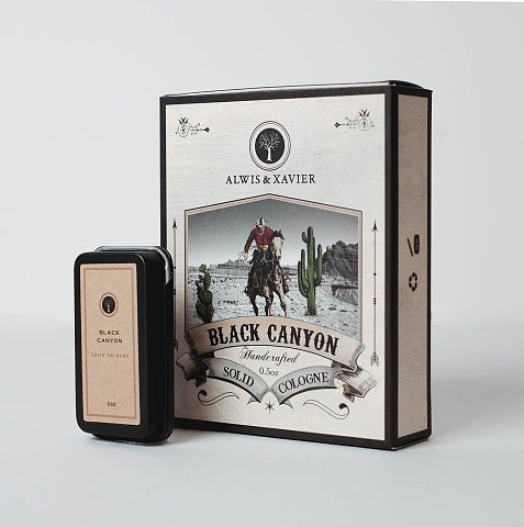 Alwis and Xavier Black Canyon Solid Cologne 黑色峽谷古龍水香膏 Discount