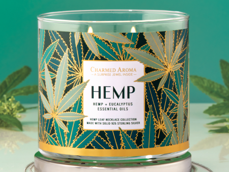 Hemp Candle - 925 Sterling Silver Hemp Leaf Necklace Collection Online