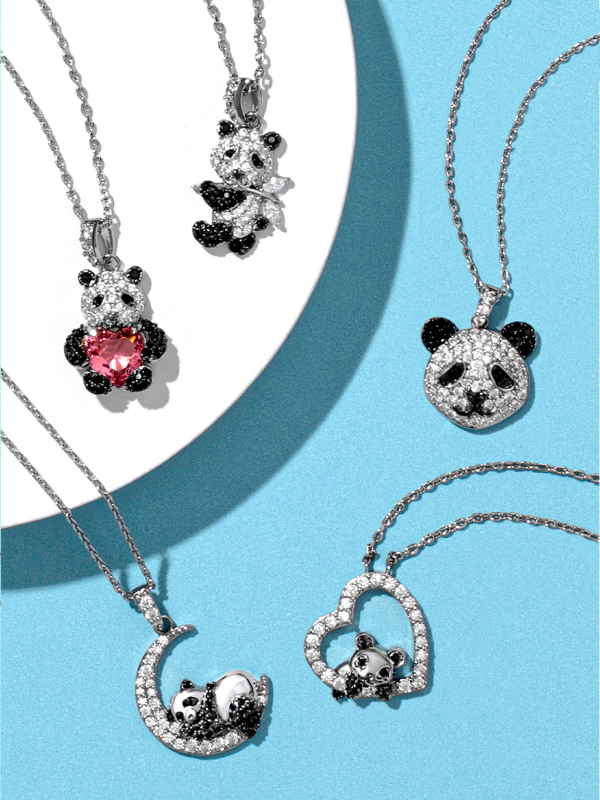 Panda Bath Bomb - Panda Necklace Collection on Sale