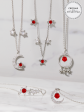 Garnet Candle - Garnet Jewelry Collection Made with Crystals From Swarovski® on Sale