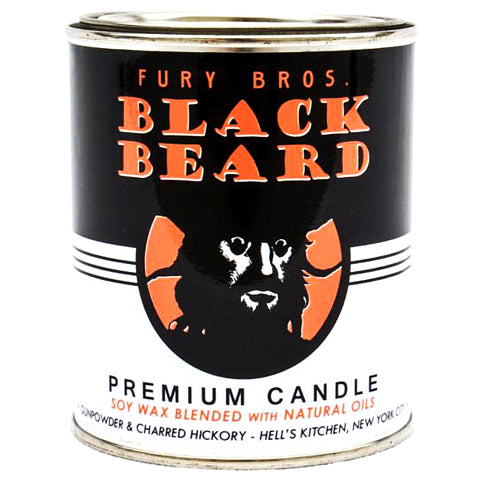 Fury Bros. Black Beard Premium Candle 香芬蠟燭|黑鬍子 For Sale