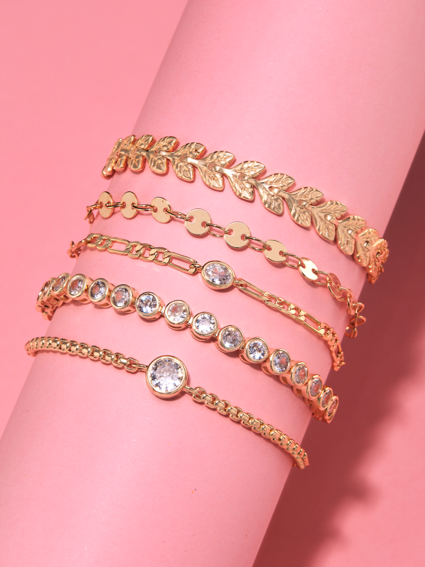 Girls Night In Candle - Dainty Gold Bracelet Collection Online