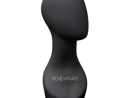 18  Black Mannequin w  Logo by Rene of Paris Discount