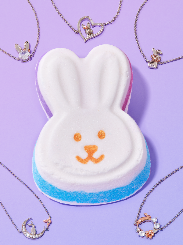 Marshmallow Bunny Bath Bomb -  Bunny Bracelet Collection Discount