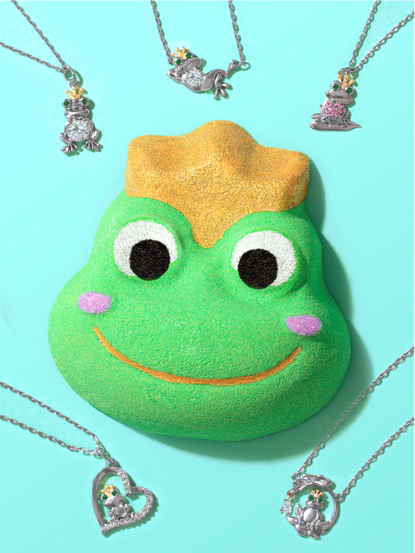 Frog Prince Bath Bomb - Frog Necklace Collection Cheap