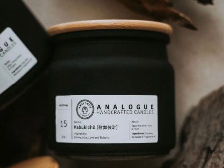 Analogue Apotik Kabukicho Bees & Soy Wax Candle 5oz Supply