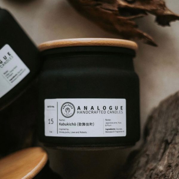 Analogue Apotik Kabukicho Bees & Soy Wax Candle 5oz Supply