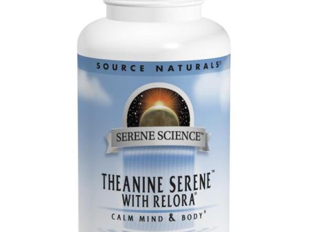 SOURCE NATURALS - Serene Science Theanine Serene with Relora - 60 Tablets Online Hot Sale