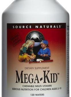 SOURCE NATURALS - Mega-Kid Multiple  - 120 Wafers Online Hot Sale