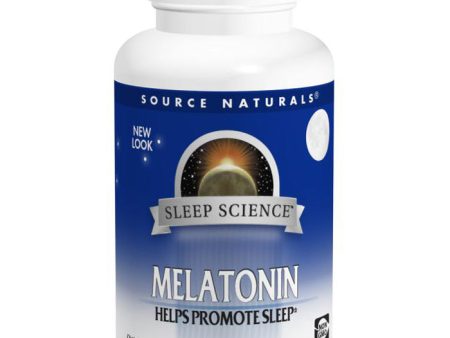 SOURCE NATURALS - Sleep Science Melatonin 5 mg - 60 Tablets on Sale