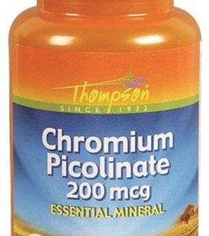 THOMPSON - Chromium Picolinate 200 mcg - 60 Tablets Cheap