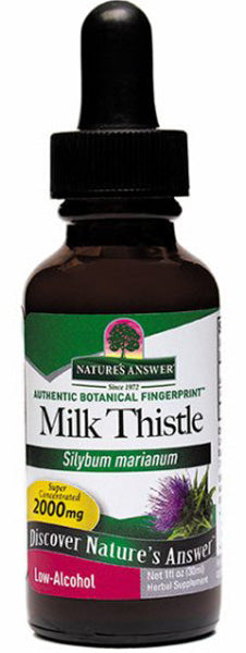 NATURE S ANSWER - Milk Thistle Seed Extract - 1 fl. oz. (30 ml) Sale