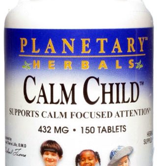 PLANETARY HERBALS - Calm Child 432 mg - 150 Tablets For Sale