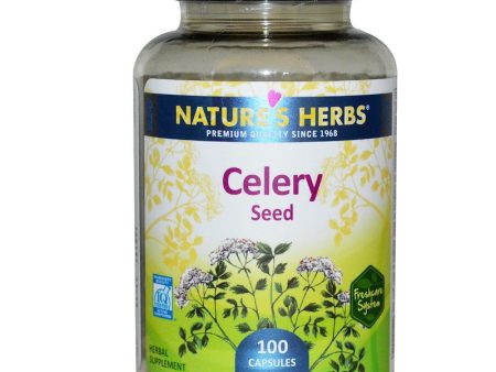 NATURE S HERBS - Celery Seed - 100 Capsules Online Sale